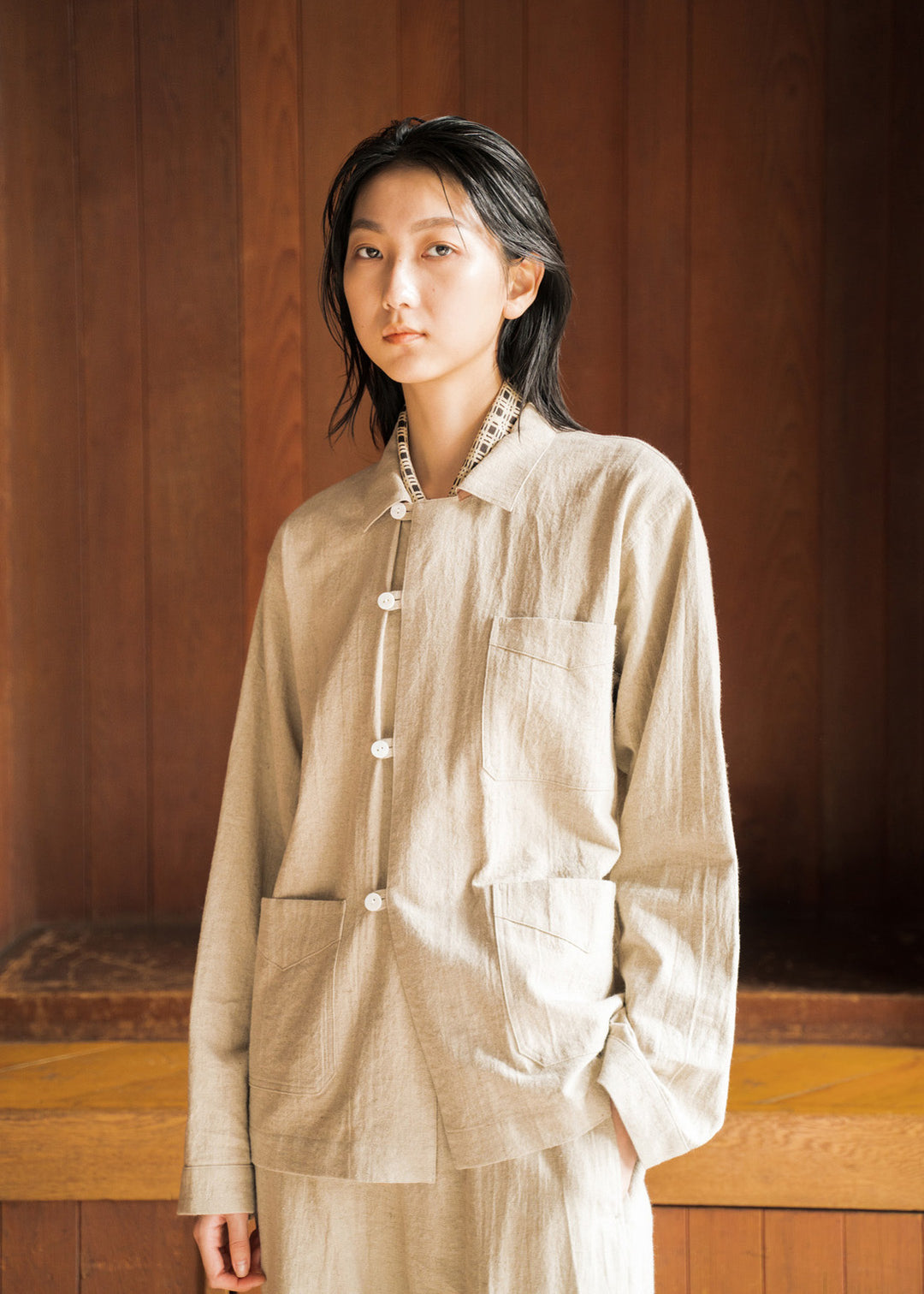 コットンリネンシャツ – Arce