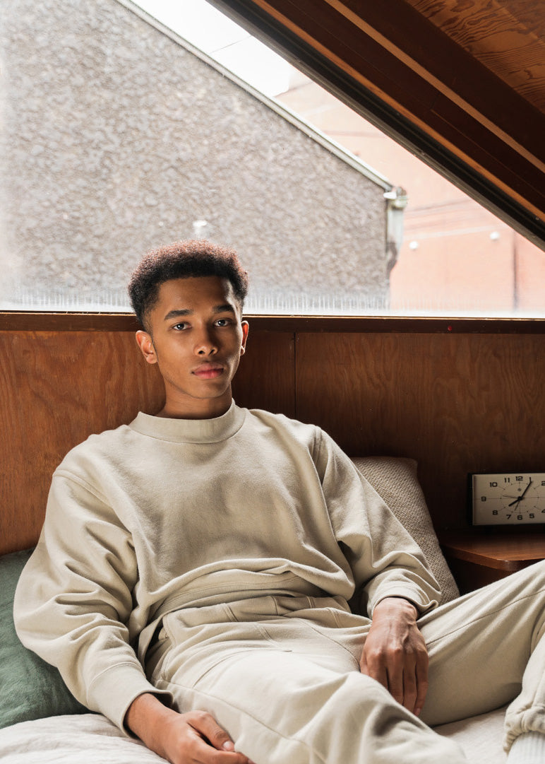 Onit コットンルーズスウェットトップス COTTON FRENCH TERRY LOOSE SWEAT SHIRTS（コットン裏毛ルーズ